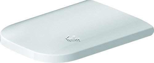 Duravit 0064610000; Happy D.2; Toilet Seats and cover removable hinges stainless steel without automatic closure; in White; ;   Replaces 0061771000