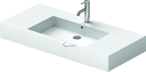 Duravit 03291000871; Vero; Furniture washbasin 105 cm with OF with TP 3 TH WG; in White; ;   Replaces 29000301