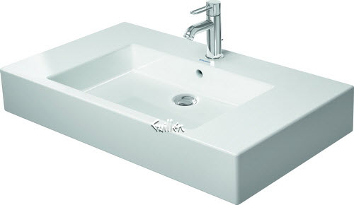 Duravit 03298500871; Vero; Furniture washbasin 85cm with OF with TP 3 TH WG; in White; ;   Replaces 298500301
