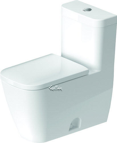 Duravit 2121012001; Happy D.2; One-Piece Toilet; in White; ;