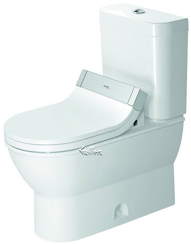 Duravit 2126512000; Starck 2; Two-Piece Toilet; in White; ;