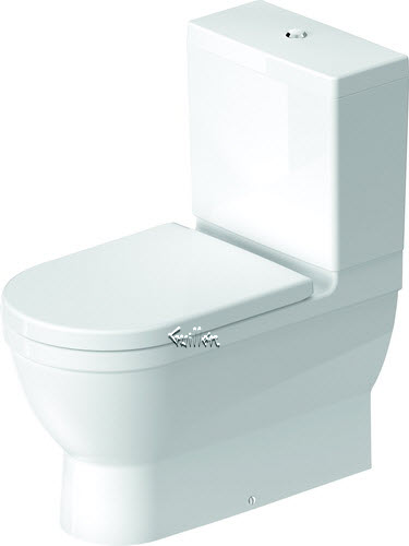 Duravit 2141092092; Starck 3; Floor-Mounted Toilet; in White; ;
