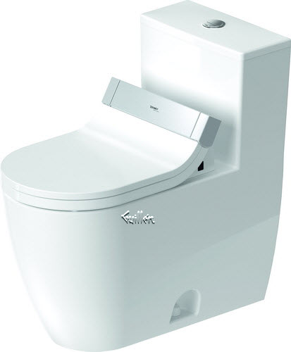 Duravit 2173510085; ME by Starck; One-piece toilet ME by Single flush Elongated,siphon jet; in White; ;
