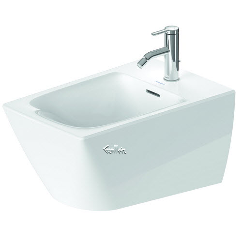 Duravit 22921500001; D-Code; Wall-Mounted Bidet; in White; ;
