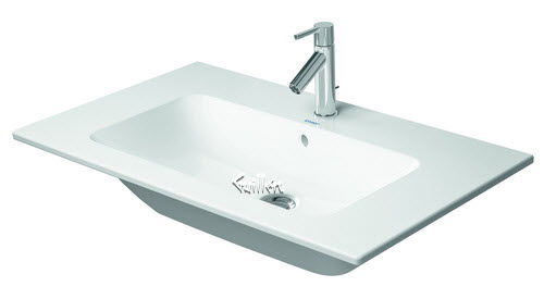 Duravit 2336830030; ME by STARCK; Furniture basin 830 mm ME by with OF with TP 3 TH; in White; ;