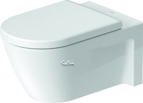 Duravit 2533090092; Starck 2; Toilet wall mounted 62 cm 2 washdown US-version; in White; ;