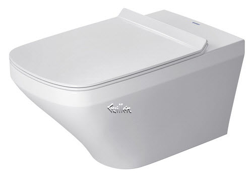 Duravit 2537090092; DuraStyle; Toilet wall-mounted washdown, Durafix included 14 5 / 8" x 24 3 / 8"; in White; ;