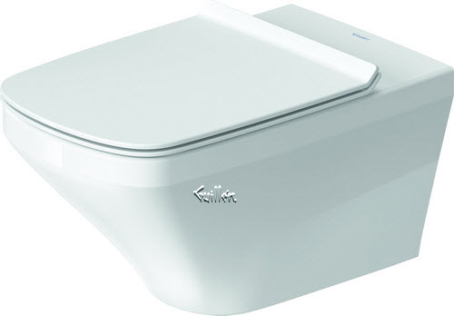 Duravit 2542090092; DuraStyle; Toilet wall-mounted rimless washdown 14 5 / 8" x 24 3 / 8"; in White; ;