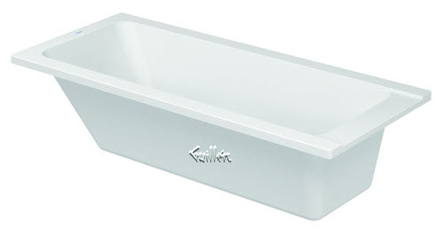 Duravit 700096000000092; D-Code; Rectangular Bathtub; in White; ;