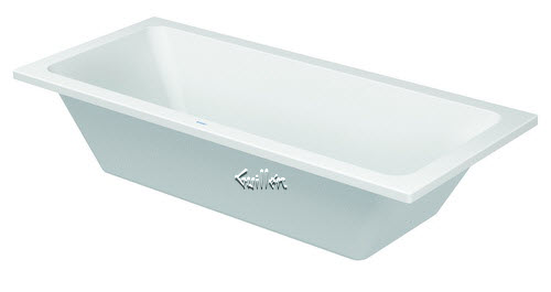 Duravit 700101000000090; ; Bathtub 70 7 / 8" x 31 1 / 2" with 2 backrest slopes US-version; in White; ;