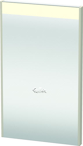 Duravit BR700009191; Brioso; Mirror with lighting; in Taupe Matte; ;