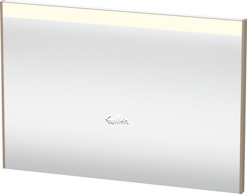 Duravit BR700307575; Brioso; Mirror with lighting; in Linen; ;