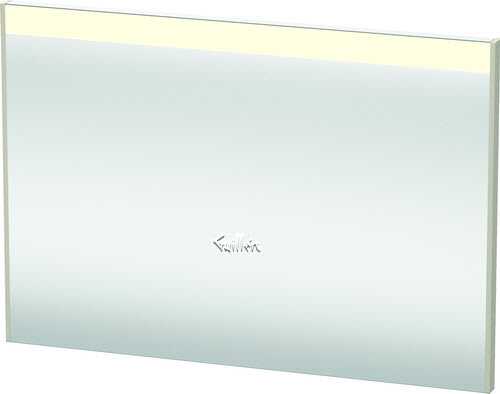 Duravit BR700309191; Brioso; Mirror with lighting; in Taupe Matte; ;