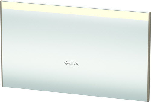 Duravit BR700407575; Brioso; Mirror with lighting; in Linen; ;