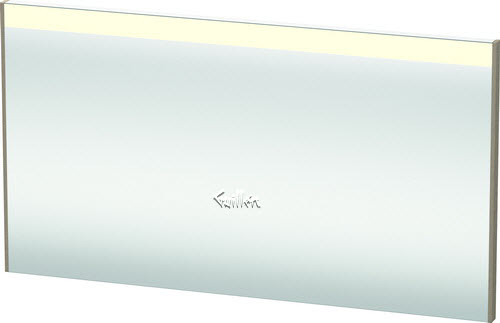 Duravit BR700507575; Brioso; Mirror with lighting; in Linen; ;