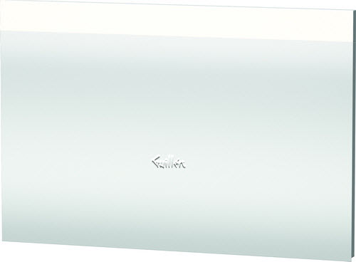 Duravit DS747003737; DuraStyle; Mirror with lighting; in White Aluminum; ;