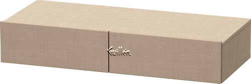 Duravit DS827007575; DuraStyle; Shelf With Drawer; in Linen; ;