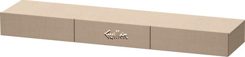 Duravit DS827307575; DuraStyle; Shelf With Drawer; in Linen; ;