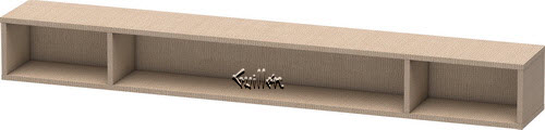 Duravit LC120107575; L-Cube; Shelf Element; in Linen; ;