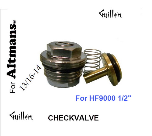 Altmans CHECKVALVE;;__1-3/8in UNK; Thermostatic cartridge check stop stem for HF9000; in Unfinish