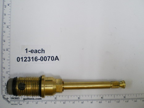 American Standard 012316-0070A; ;  Transfer valve kit diverter cartridge; in Unfinish