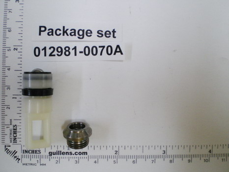 American Standard 012981-0070A; ; plunger repair kit for toilet; in Unfinish