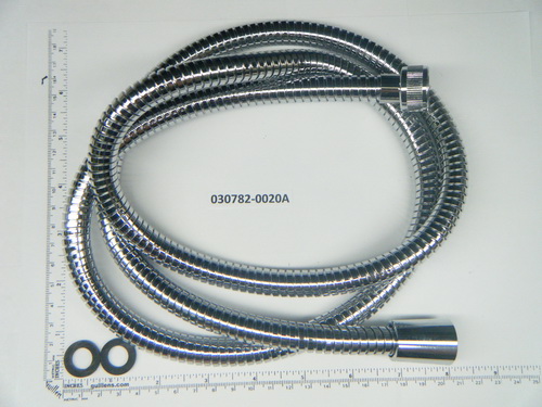 American Standard 030782-0020A; ; Flex-shower hose 5 ft; in Chrome