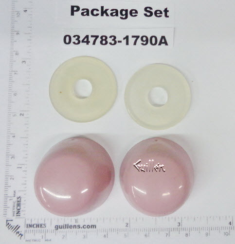 American Standard 034783-1790A; ; bolt caps kit for toilet; in Orchid