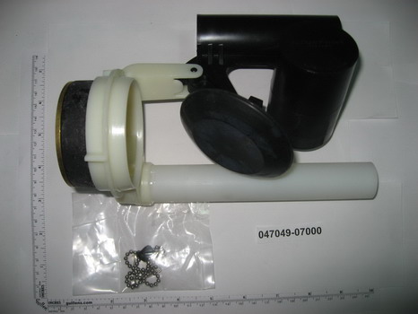 American Standard 047049-0700; ; #6 flush valve one piece for toilet; in Unfinish   047049-0700; 47049; 315.019   Used on old 2003 and 2004 Concord