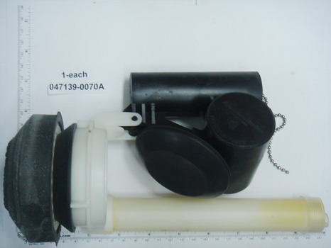 American Standard 047139-0070A; ; flush valve two piece for toilet; in Unfinish   03158-1870 ; 047139-0700; 47139