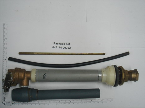 American Standard 047174-0070A; ; water control fill valve for toilet; in Unfinish