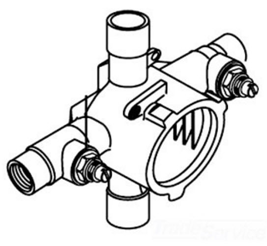 American Standard 051122-0070A; ; Stop screw drivers-built in rel/ul-pair   A962433.191