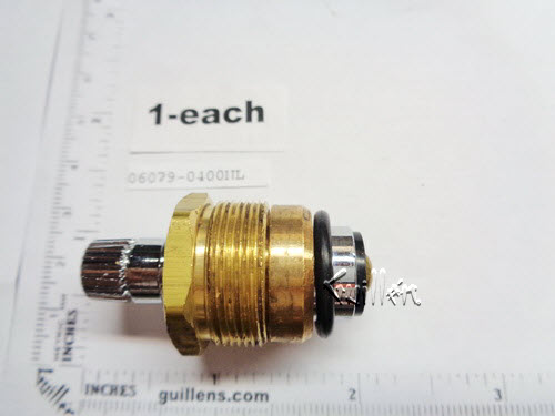 American Standard 06079-0400NL; ; rh stem assembly lead free; in Unfinish  01177-3700; 06079-0400