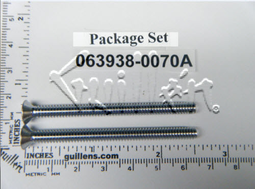 AME 063938-0070A escutcheon screws   063938-0200