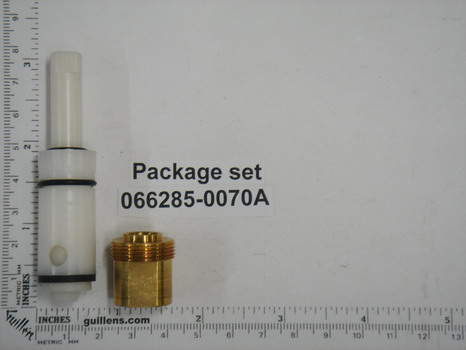 American Standard 066285-0070A; ; transfer valve diverter rebuild kit assembly for bath shower; in Unfinish; Discontinued Product