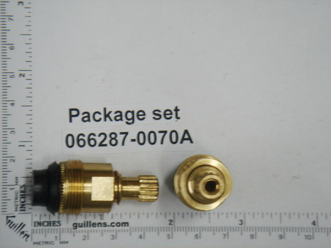 American Standard 066287-0070A; ; valve control rebuild kit aquaseal for lavatory bidet bath shower bar kitchen faucet; in Unfinish