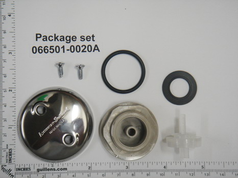American Standard 066501-0020A; ; vacuum breaker repair kit; in Chrome   025666-0700; 066501-0070A; 066501-0940A; 25672.07; 866.27; 70606.07