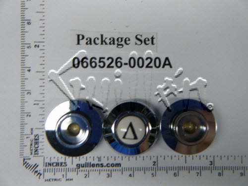 American Standard 066526-0020A B/s index button kit Chrome; Discontinued Product