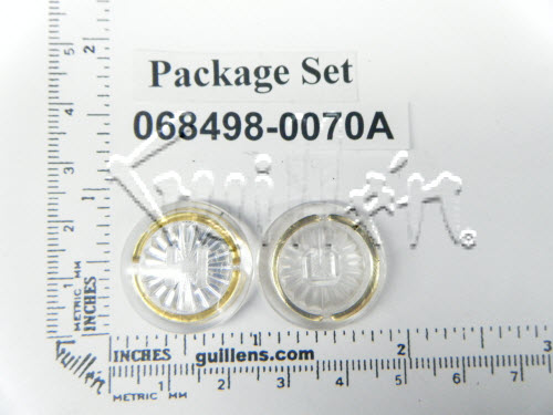 American Standard 068498-0070A; Cadet; index button set; in Unfinish