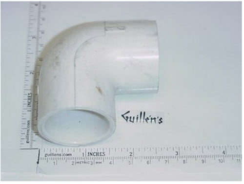 American Standard 068828-0070A; ; 1"" 90-degree elbow; in White