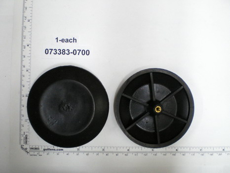 American Standard 073383-0700; ; flapper rubber seat disc screw on for toilet; in Black