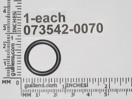 American Standard 073542-0070A; ; spout o-ring for kitchen bar faucet; in Unfinish