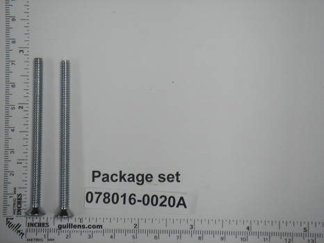 American Standard 078016-0020A; Ultra mix; escutcheon trim screws for bath shower; in Polished Chrome; Discontinued Product