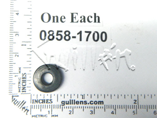 American Standard 0858-1700; ; stem seat washer; in Unfinish