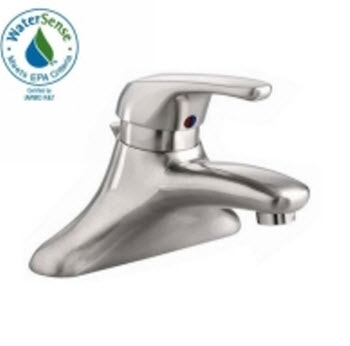 American Standard 1480.110, 1480.115; Seva; one handle centerset lavatory faucet repair replacement technical part breakdown