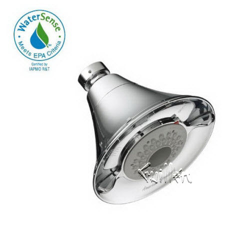 American Standard 1660718; Flowise; transitional 3-function water saver vandal resistant showerhead repair replacement technical part breakdown