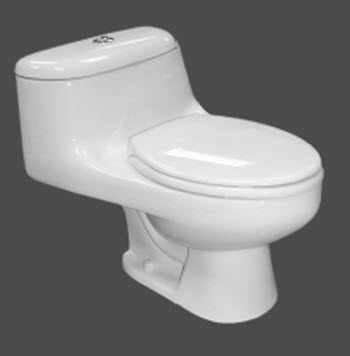 American Standard 2042.017, 2042.417; Fontaine; 1.6 gpf one piece pressure assist toilet tank trim repair replacement technical part breakdown
