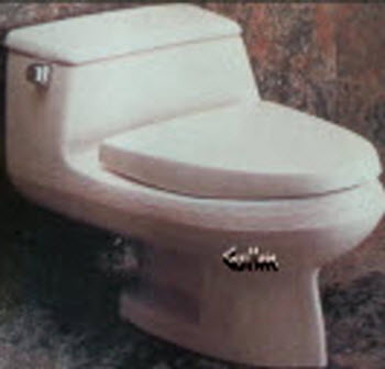 American Standard 2068.019; Ellisse; 1.6 gpf one piece toilet repair replacement technical part breakdown