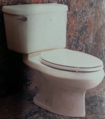 American Standard 2085.019; Ellisse; 1.6 gpf two piece toilet repair replacement technical part breakdown