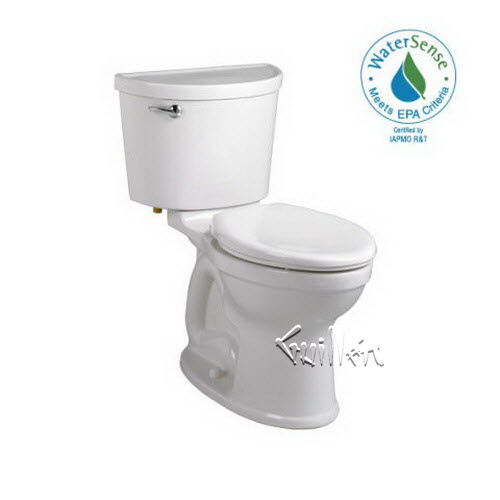 American Standard 211AA105; Champion Pro; two piece toilet rh right height elongated combo right hand trip lever less seat repair replacement technical part breakdown